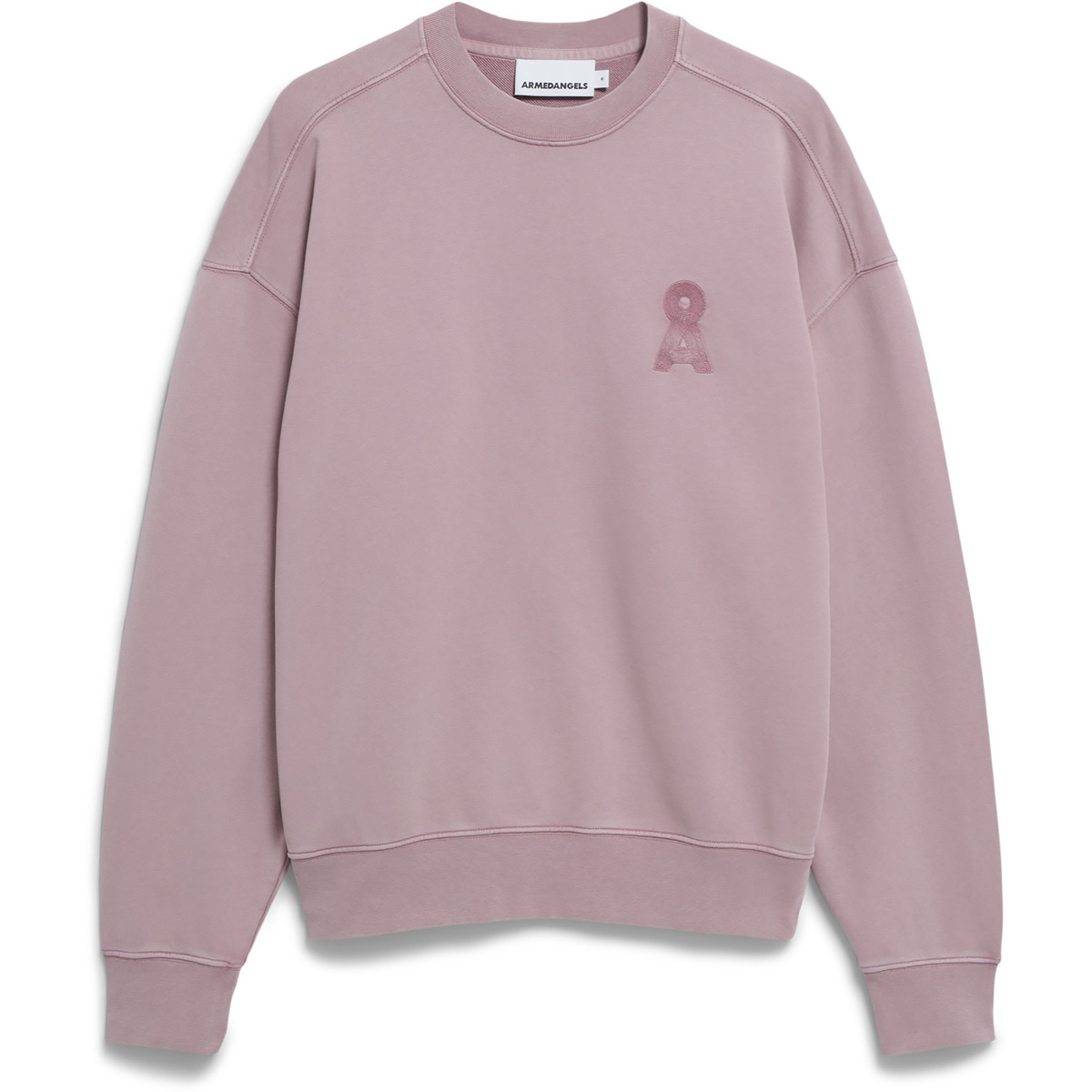 Image of Armedangels Uomo Pullover Iconic å Emaal Gmt Dye