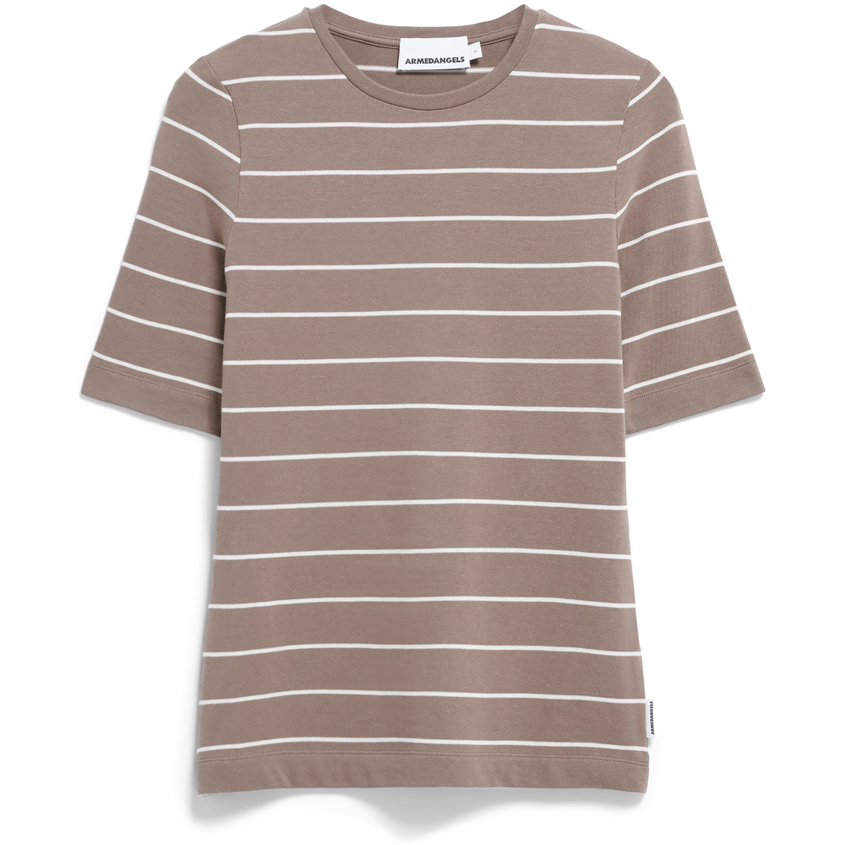 Image of Armedangels Donna Maglietta Jaanisara Fine Stripe