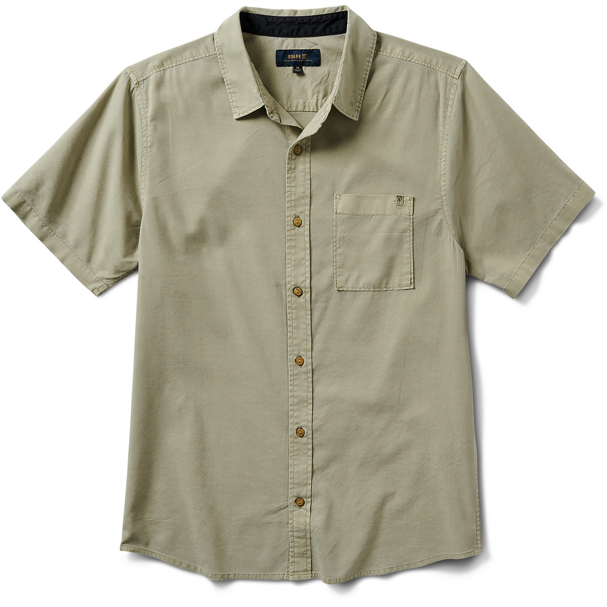 Roark Homme Chemise Made To Fade (taille S, Bleu)