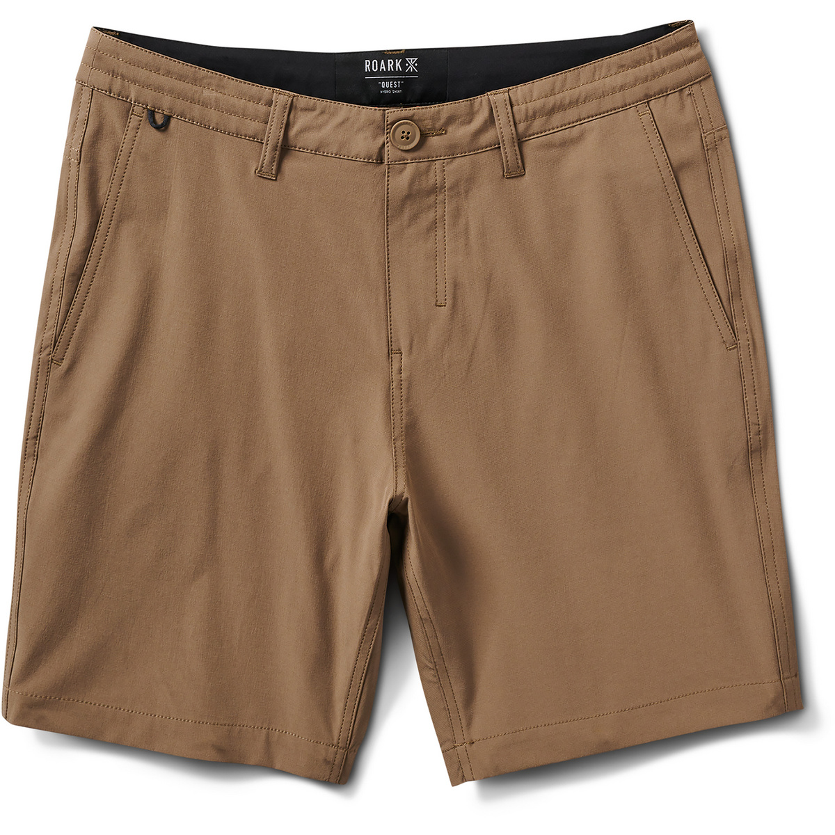 Roark Herren Hytide Hybrid Shorts (Größe XL, braun)