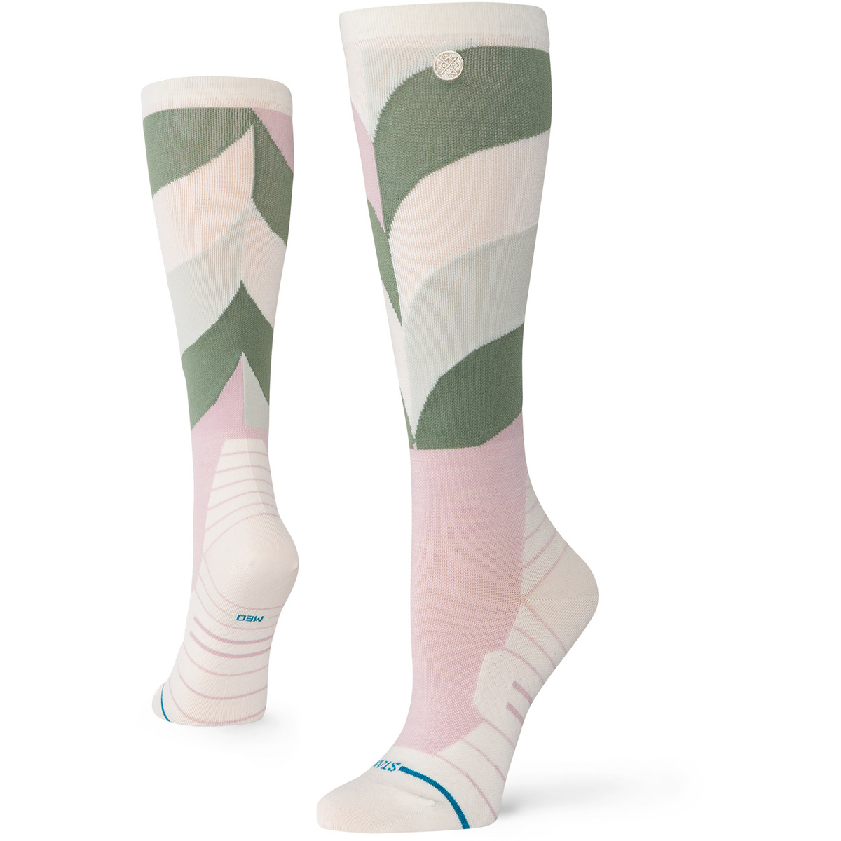 Image of Stance Donna Calzini Geo Petals Ul Wool Snow