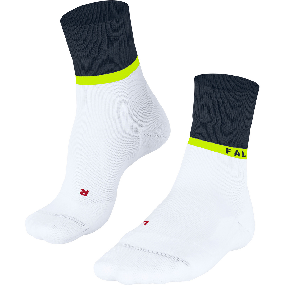 Falke Uomo Calzini RU4 Endurance Compression (Taglia 39 , Bianco)