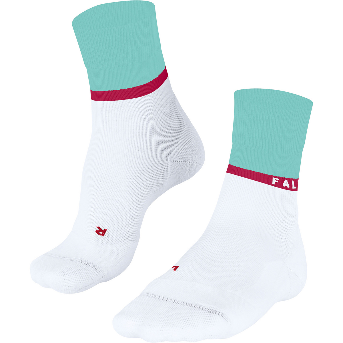 Falke Donna Calzini RU4 Endurance Compression (Taglia 39 , Bianco)
