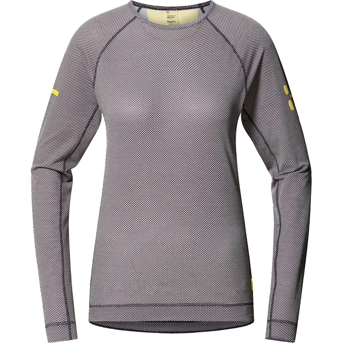 Haglöfs Femme T-shirt long L.I.M ZT II Air Base (taille M, Gris)