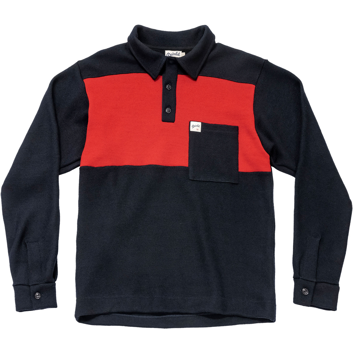 Image of Devold Archive Ferry Polo Longsleeve