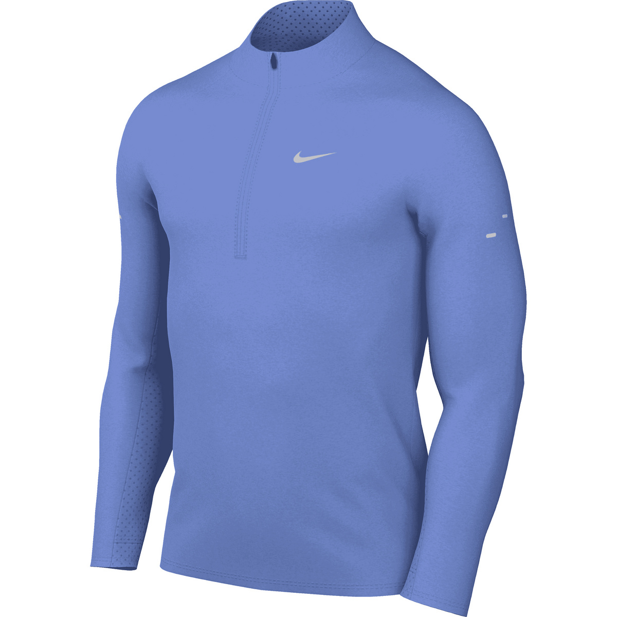 Nike Herren Stride 1/4 Zip Longsleeve (Größe M, blau)