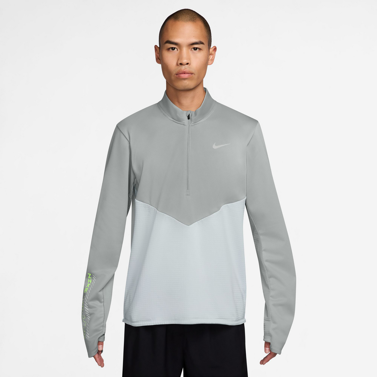 Image of Nike Uomo Maglia a manica lunga Winterized Pacer Half Zip