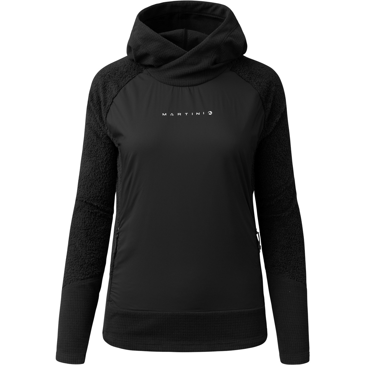 Martini Sportswear Damen Wildtrack Primaloft Active Hoodie (Größe M, schwarz)