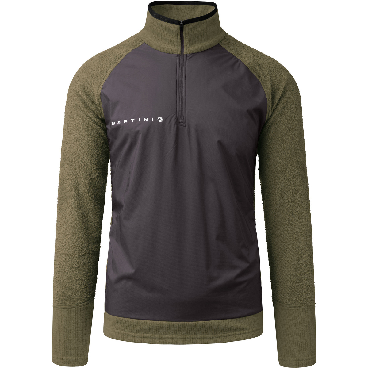 Image of Martini Sportswear Uomo Maglia a manica lunga Wildtrack Halfzip Primaloft Active