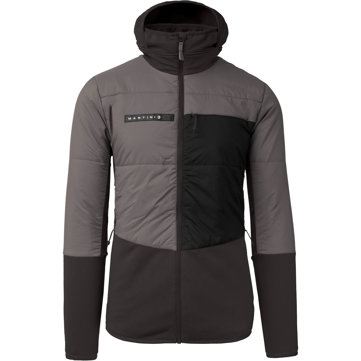 Martini Sportswear Herren Yalca Hybrid Primaloft Jacke (Größe S, grau)
