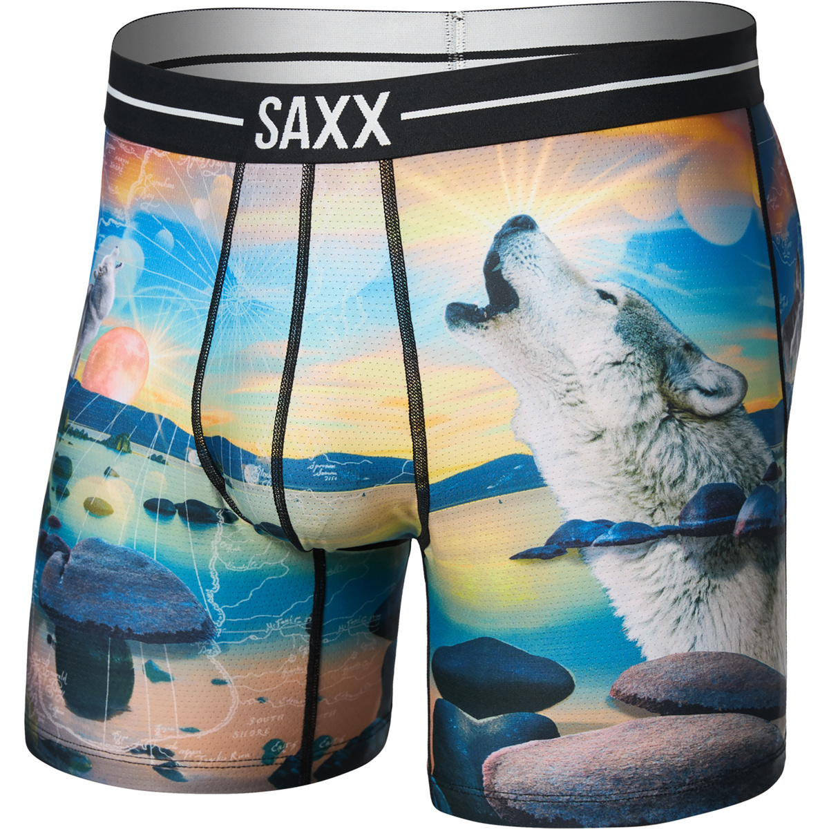 Saxx Underwear Herren Volt Breathable Mesh Brief Boxer (Größe XXL, mehrfarbig)