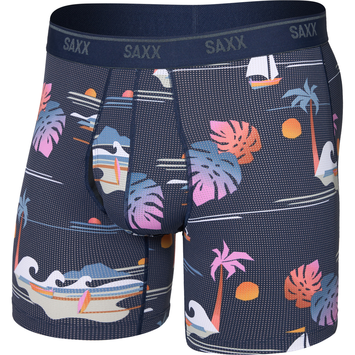 Image of Saxx Underwear Uomo Boxer Quest Quick-Dry Brief Fly