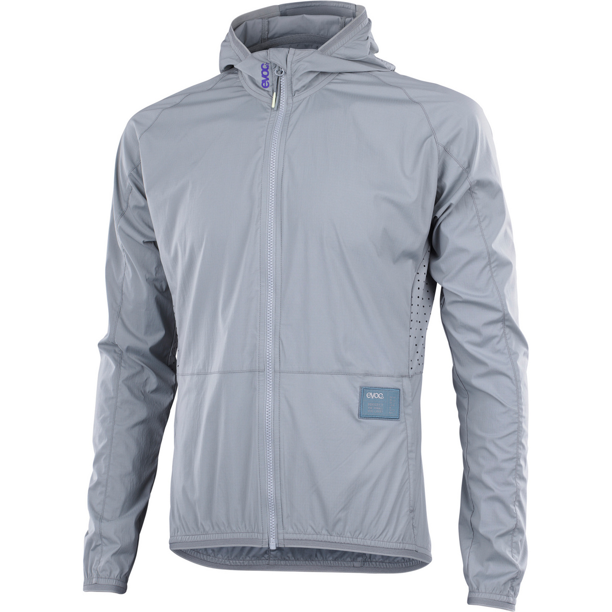 Evoc Veste coupe-vent (taille XS, Gris)