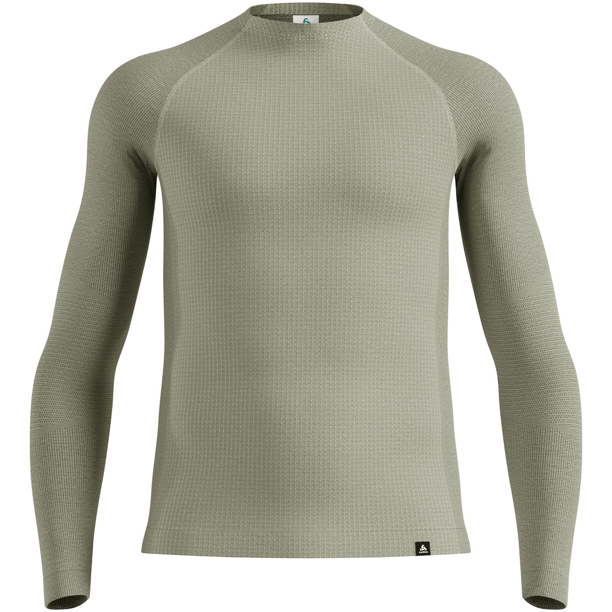 Image of Odlo Herren Seamless Performance Wool Crew Longsleeve