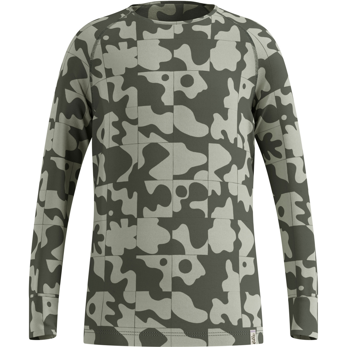 Image of Odlo Kinder Active Warm Graphic Crew Longsleeve