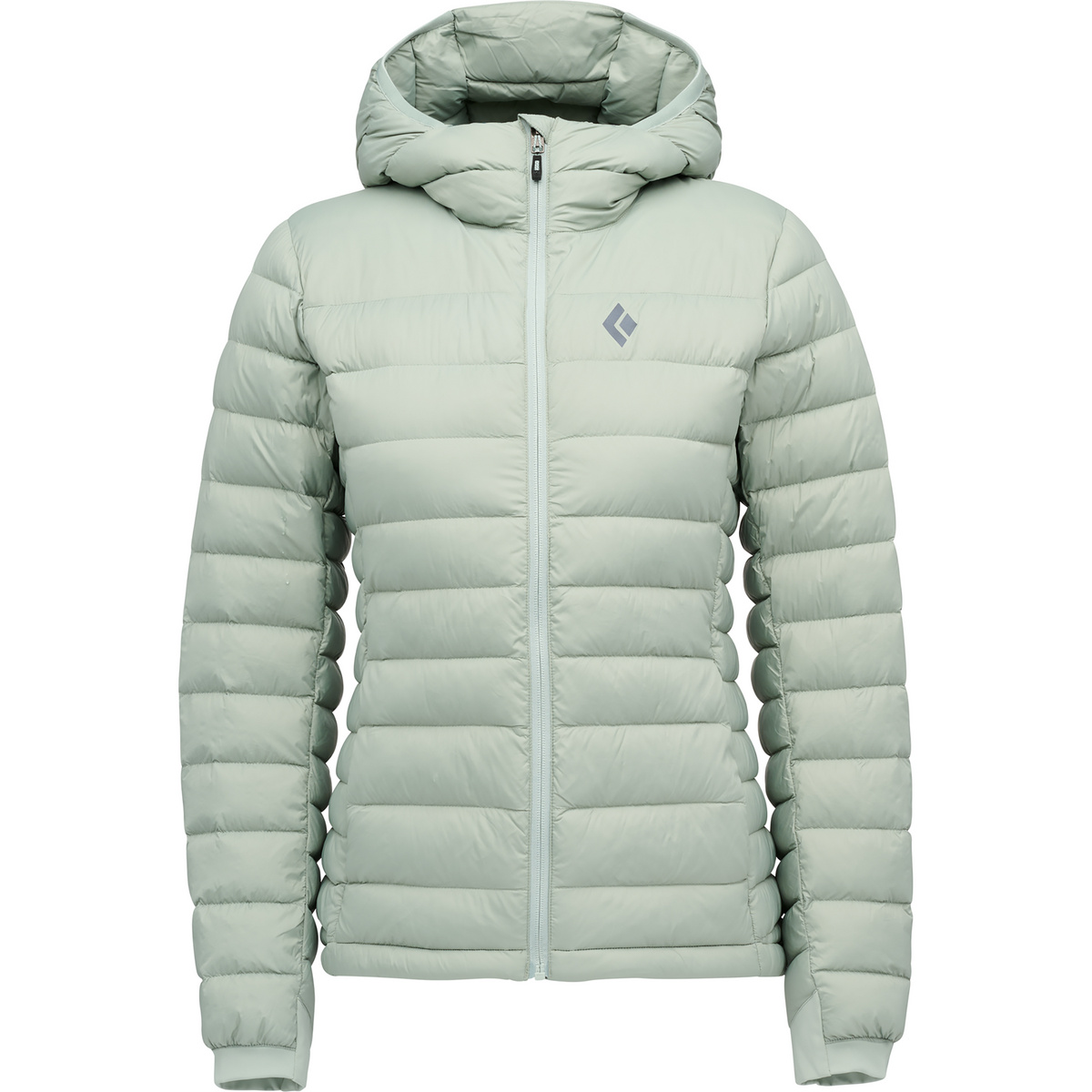 Black Diamond Damen Access Down Hoodie Jacke (Größe M, tuerkis)