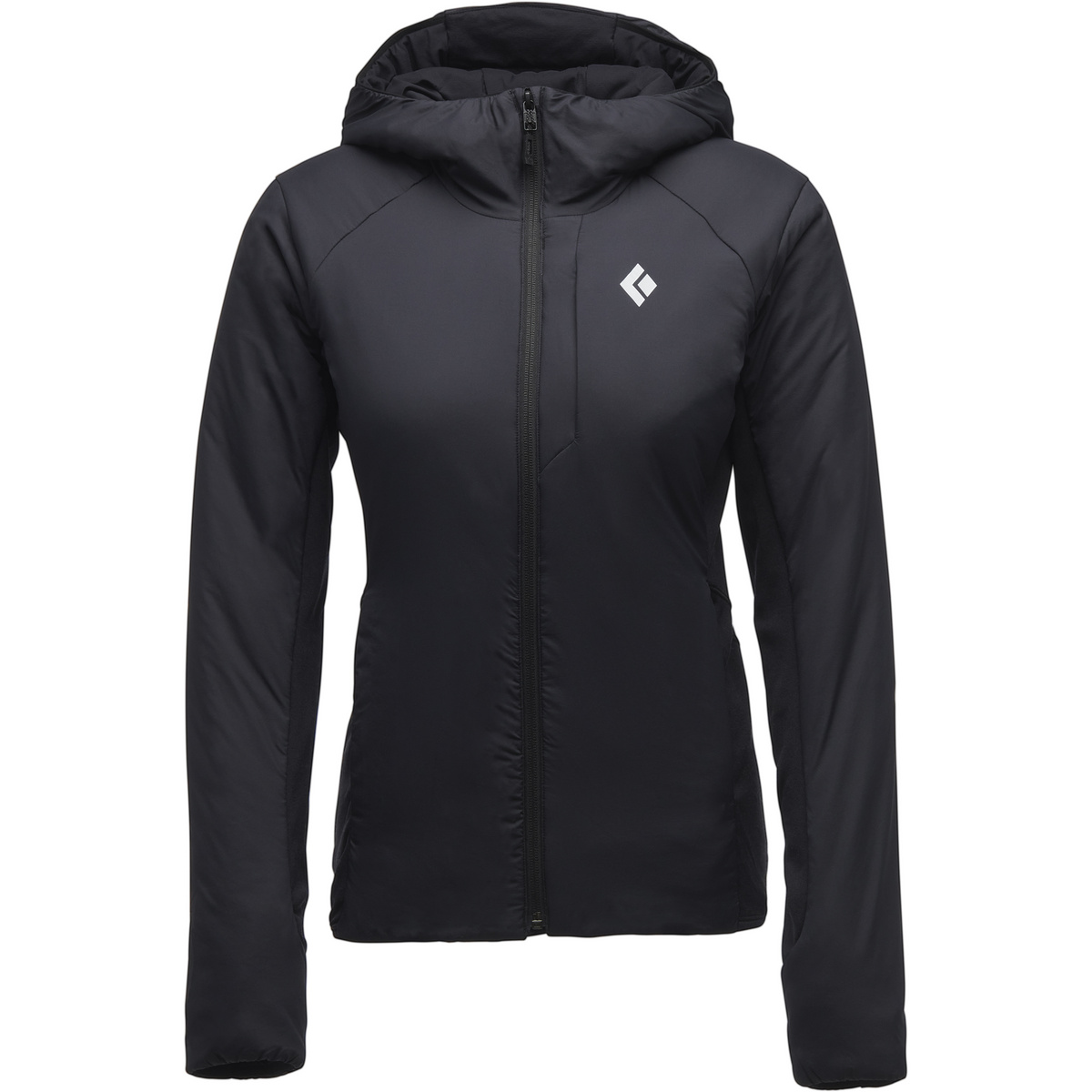 Image of Black Diamond Donna Giacca First Light Hybrid Hoodie