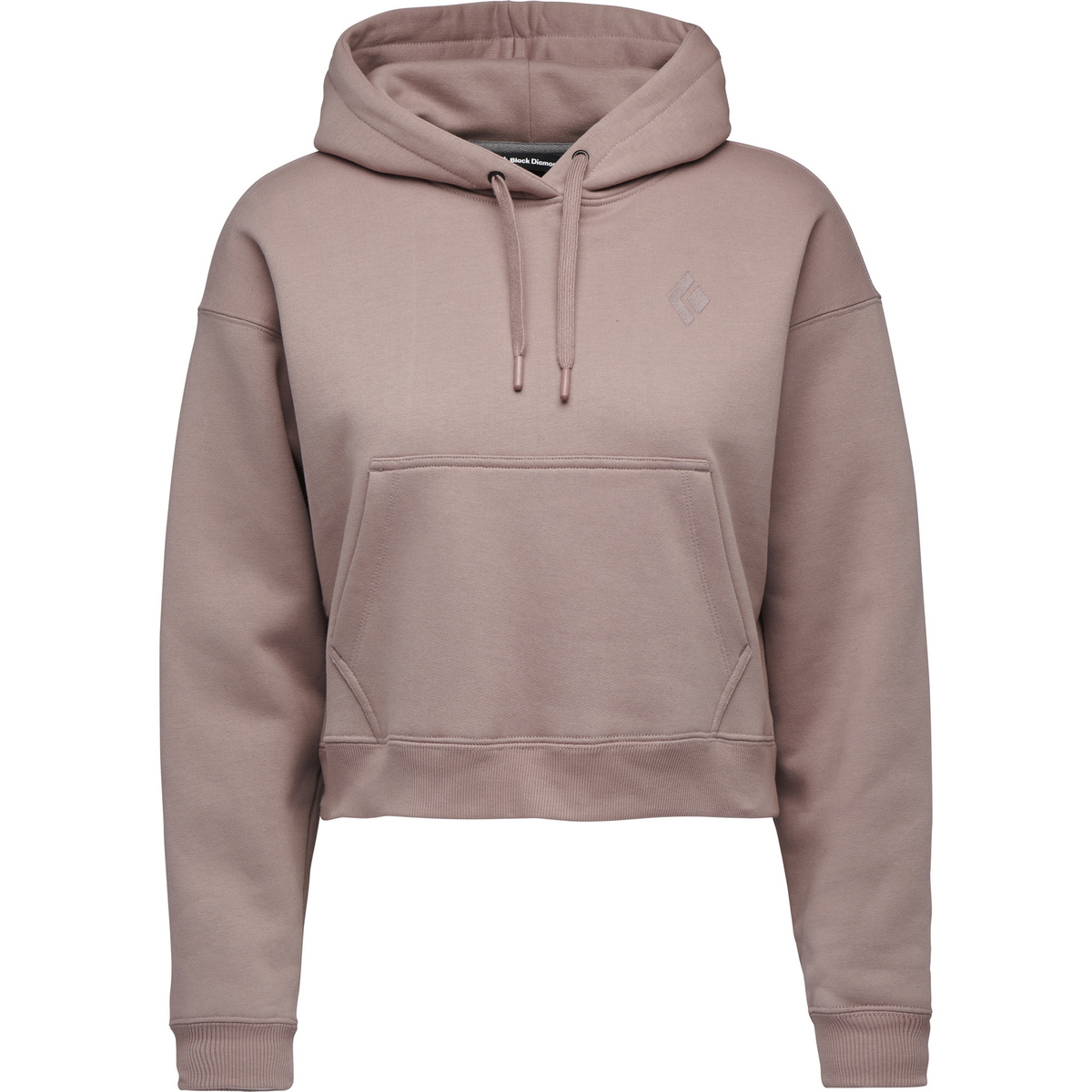 Image of Black Diamond Damen Crop Po Hoodie