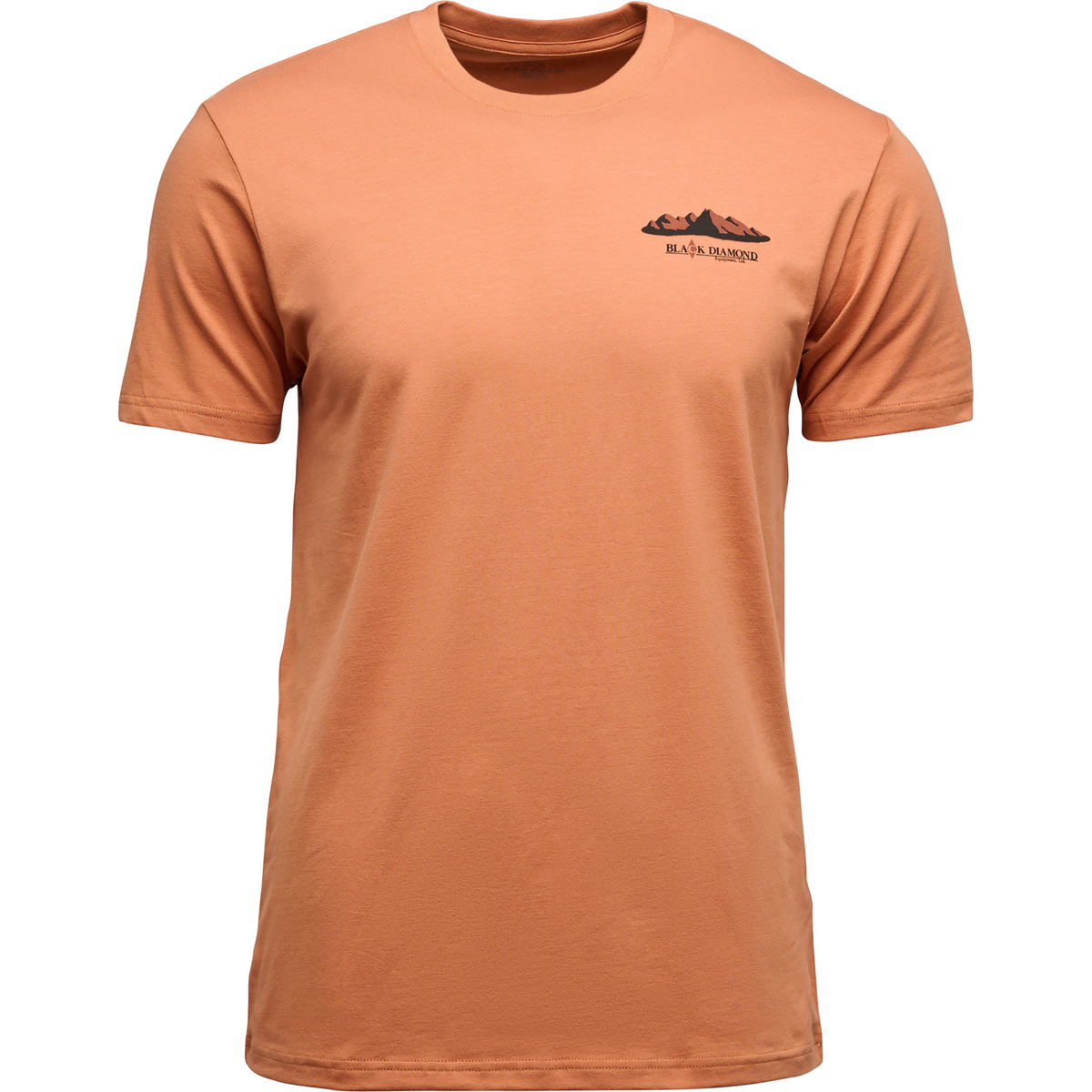Black Diamond Herren Mountainscape T-Shirt (Größe XL, braun)