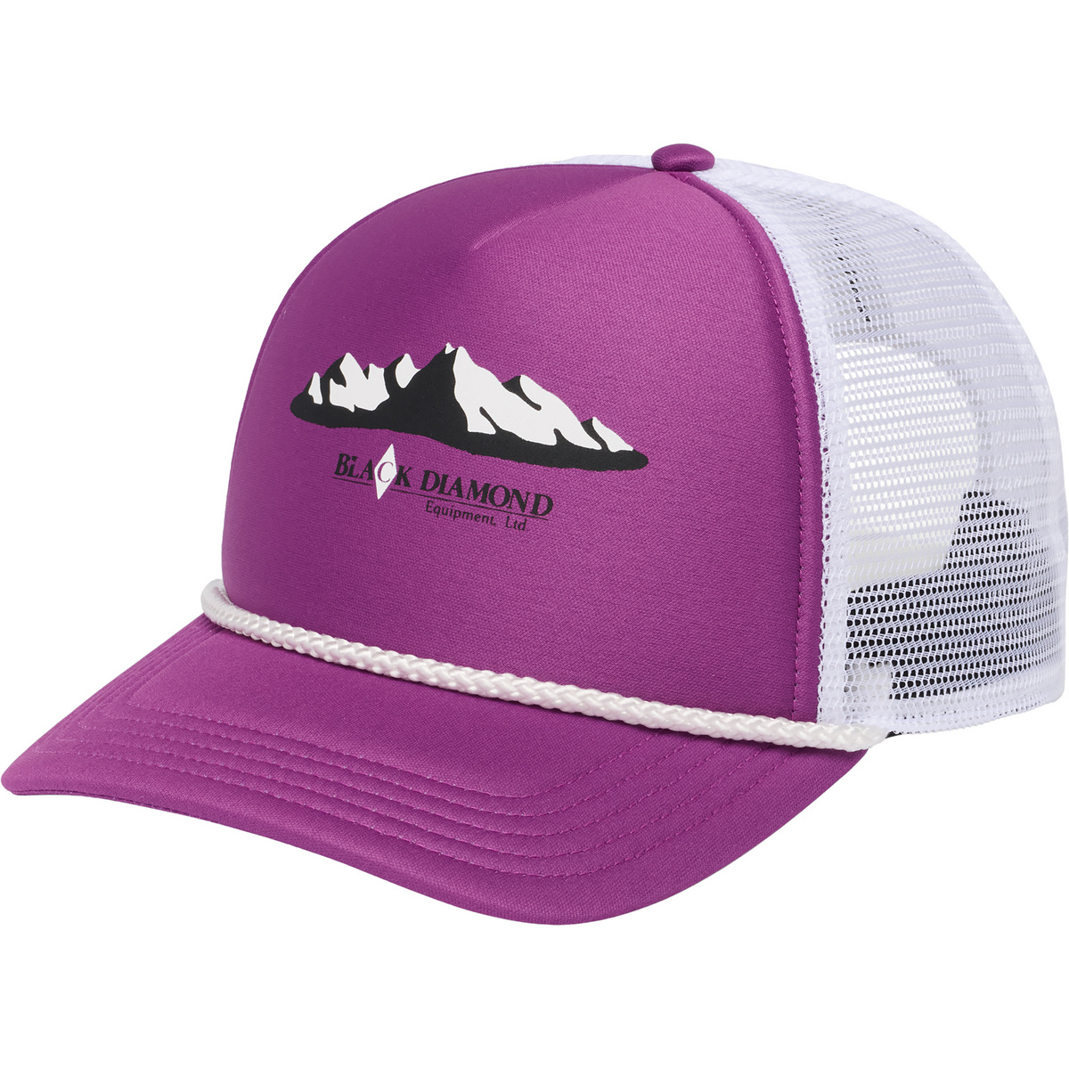 Image of Black Diamond Flat Bill Trucker Cap