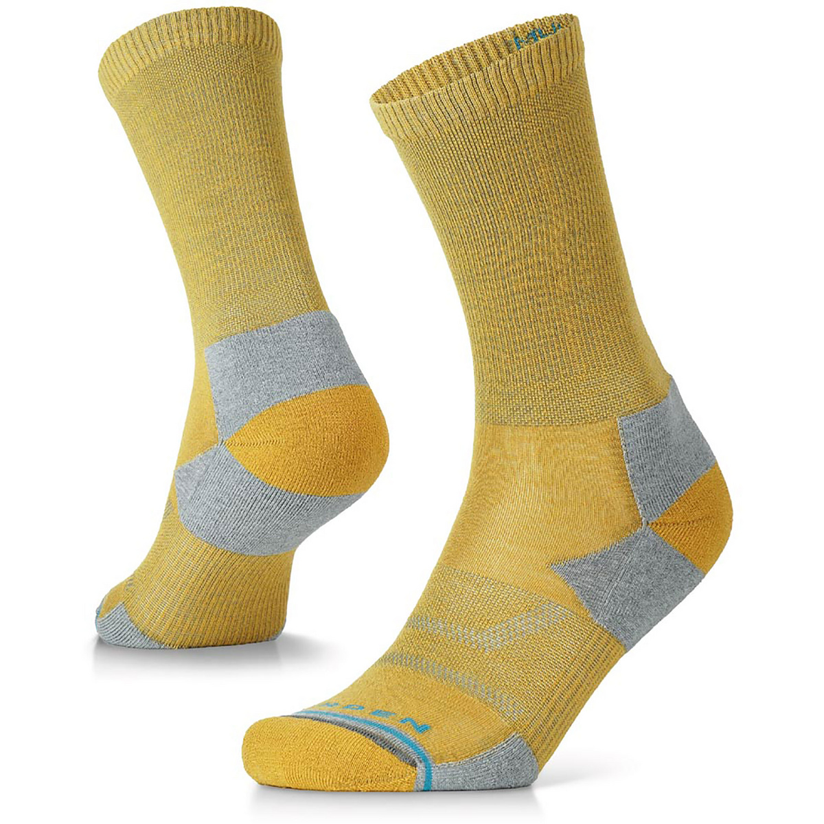 Lorpen Herren Merino Hike Light Crew Socken (Größe 47 , gelb)