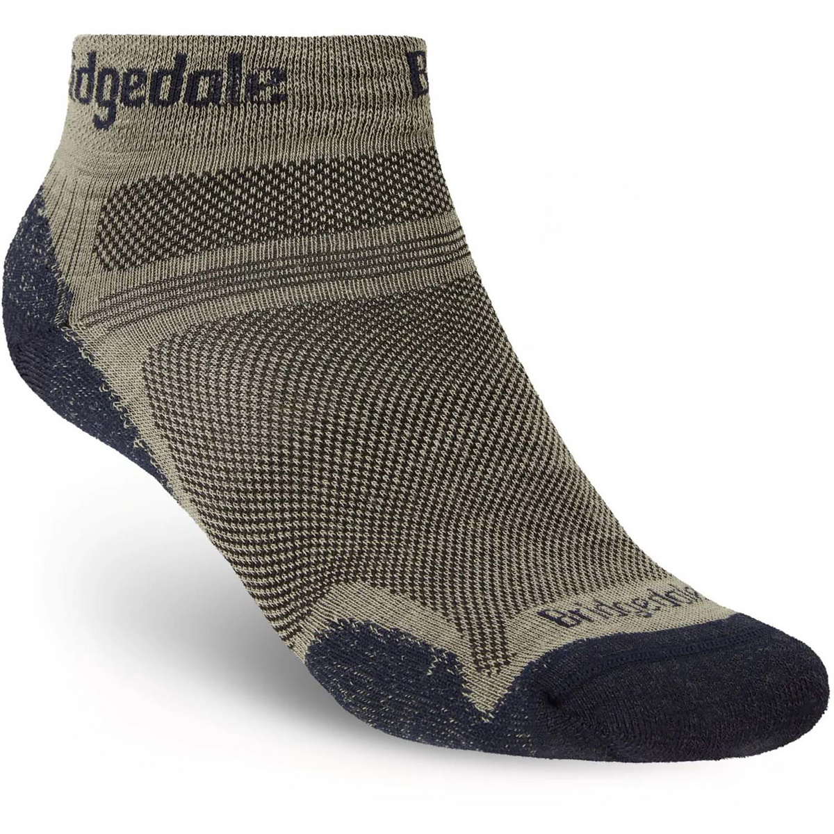 Bridgedale Uomo Calzini Ultralight Merino Performance (Taglia 36 , Verde oliva)