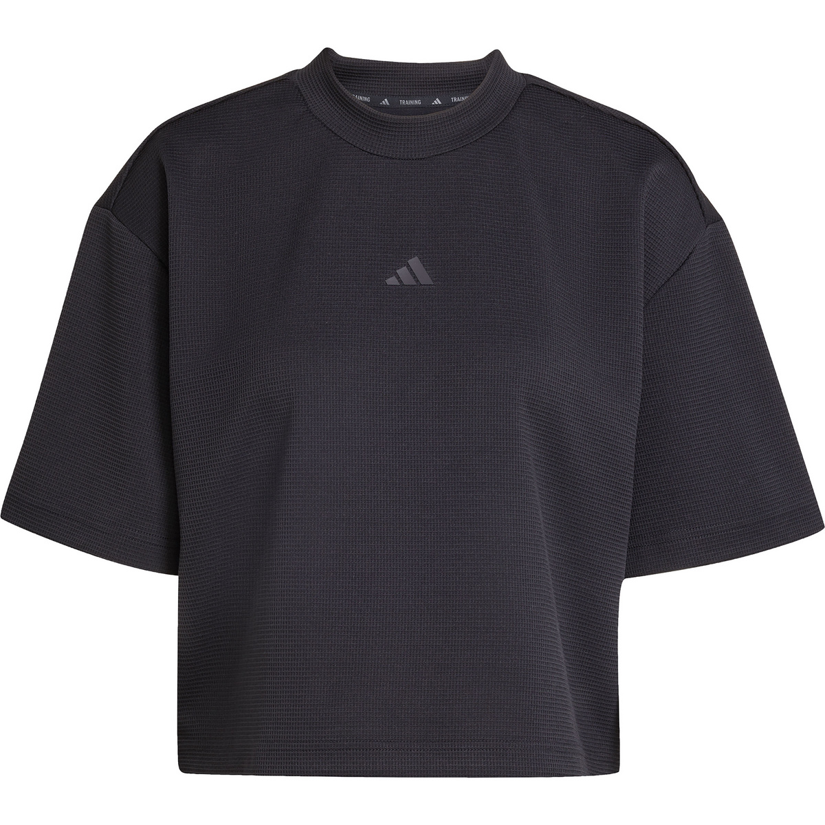 Image of adidas Damen Yoga Motion Waffle T-Shirt
