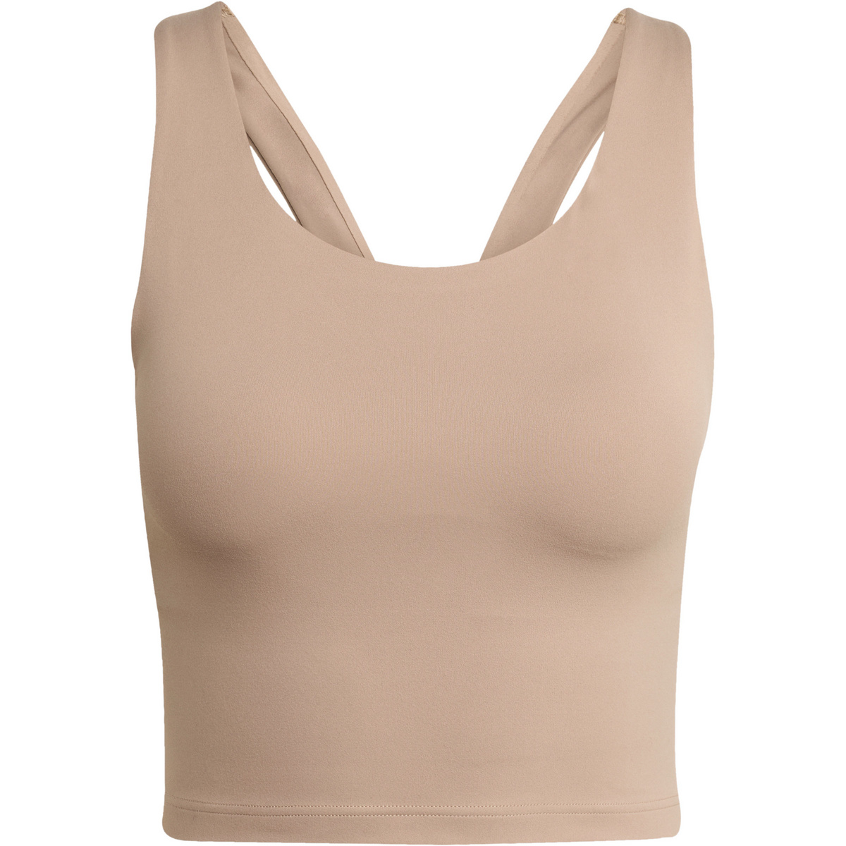 adidas Damen Medium Support Sport BH (Größe M, braun)