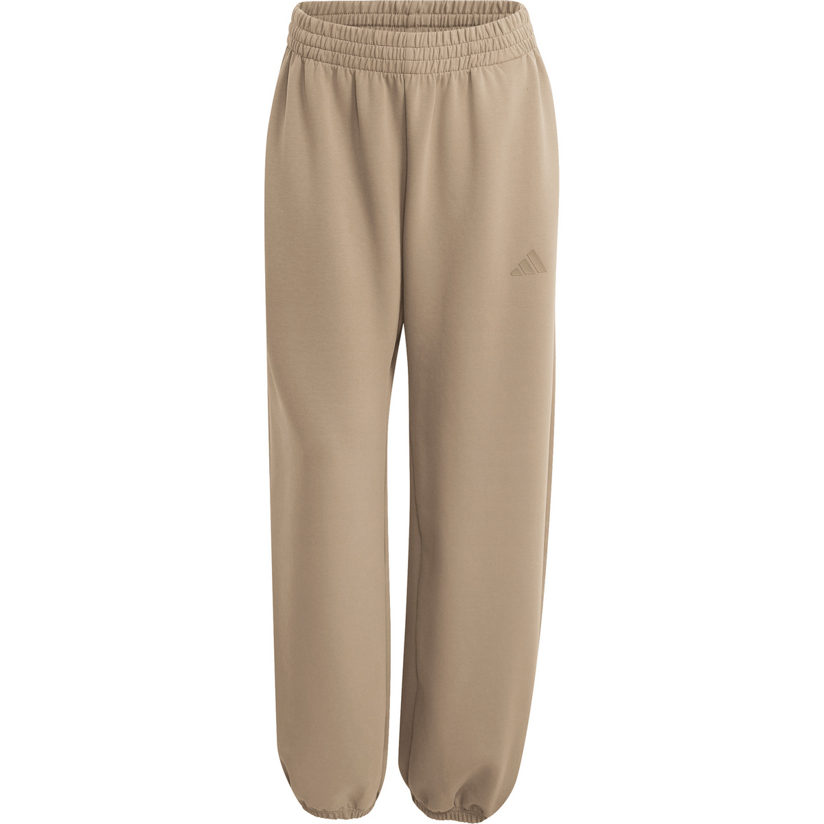 adidas Damen All Szn Soft Lux Loose Hose (Größe XL, beige)