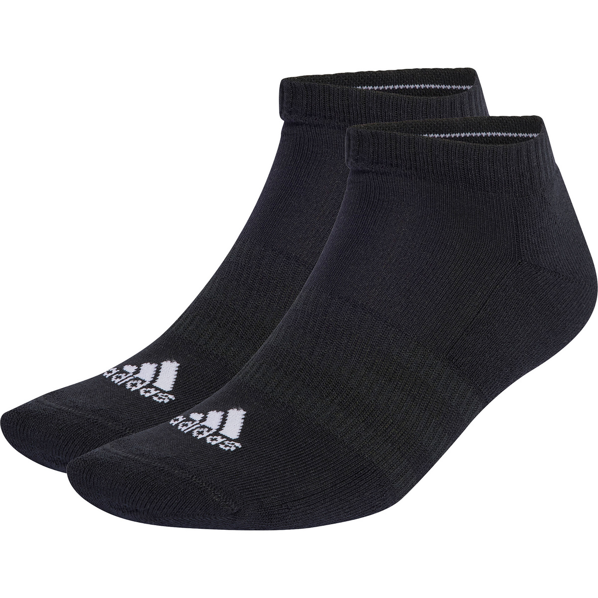 adidas Calzini Low Cut 3er Pack (Taglia 40 , Nero)