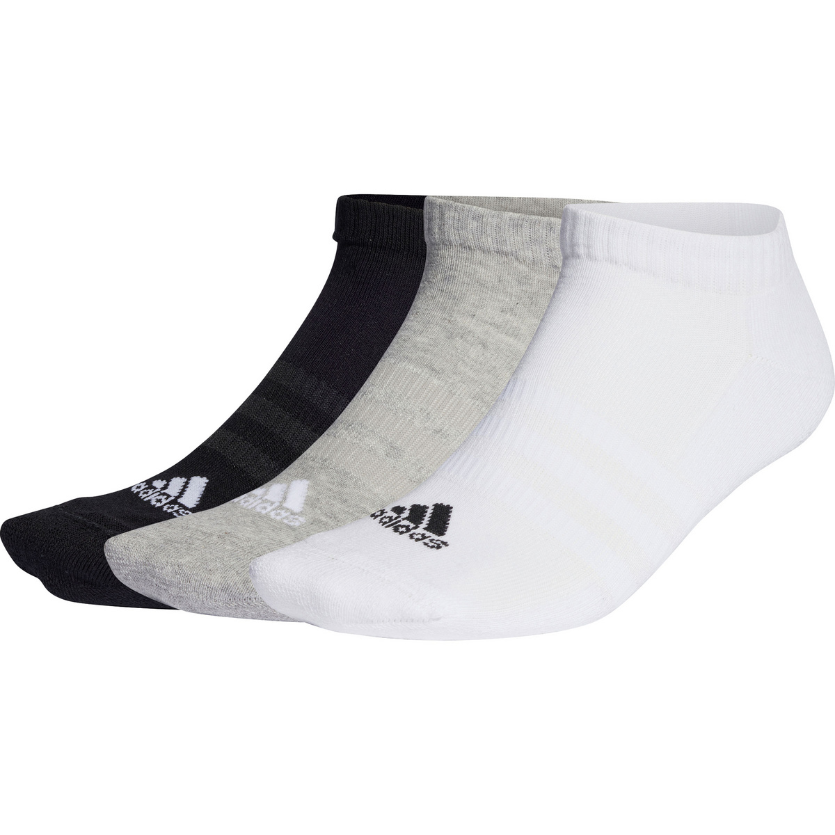 adidas Calzini Low Cut 3er Pack (Taglia 43 , Grigio)