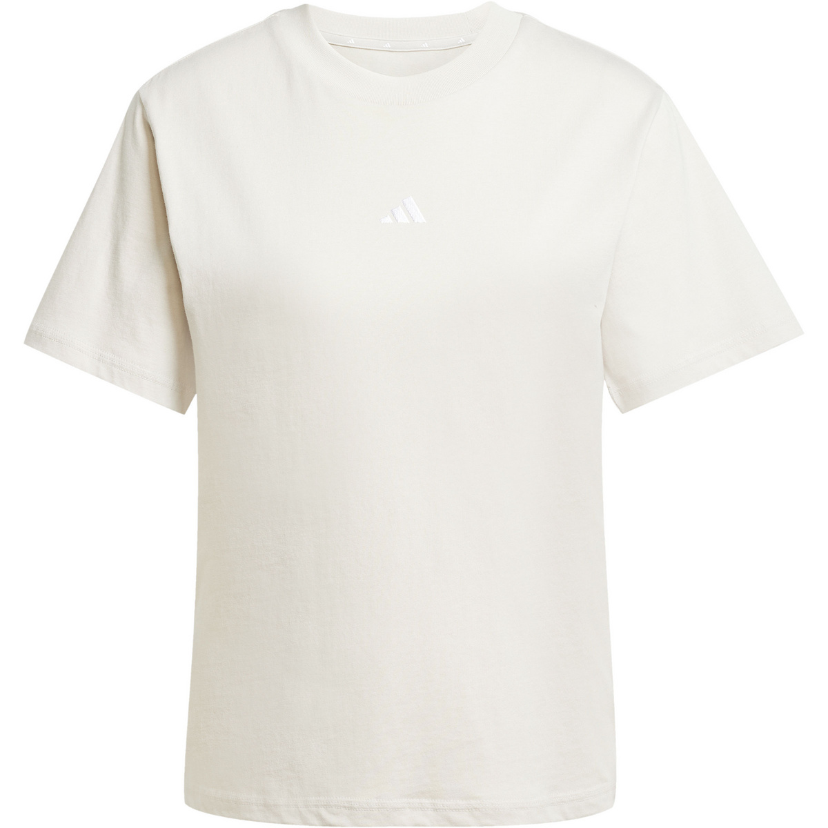 Image of adidas Damen Essentials Small Logo Cotton T-Shirt