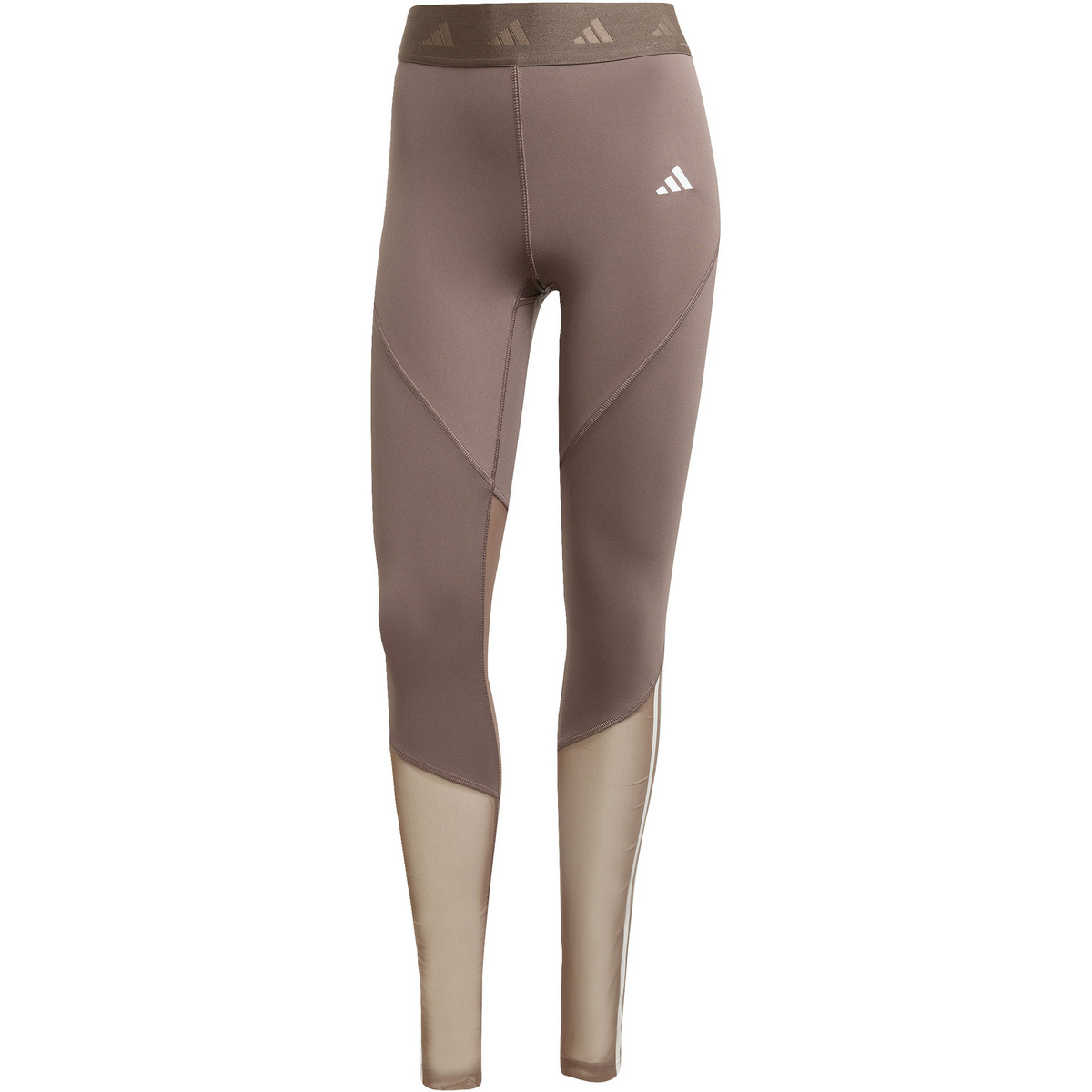 adidas Donna Leggings Hyperglam (Taglia S, Marrone)