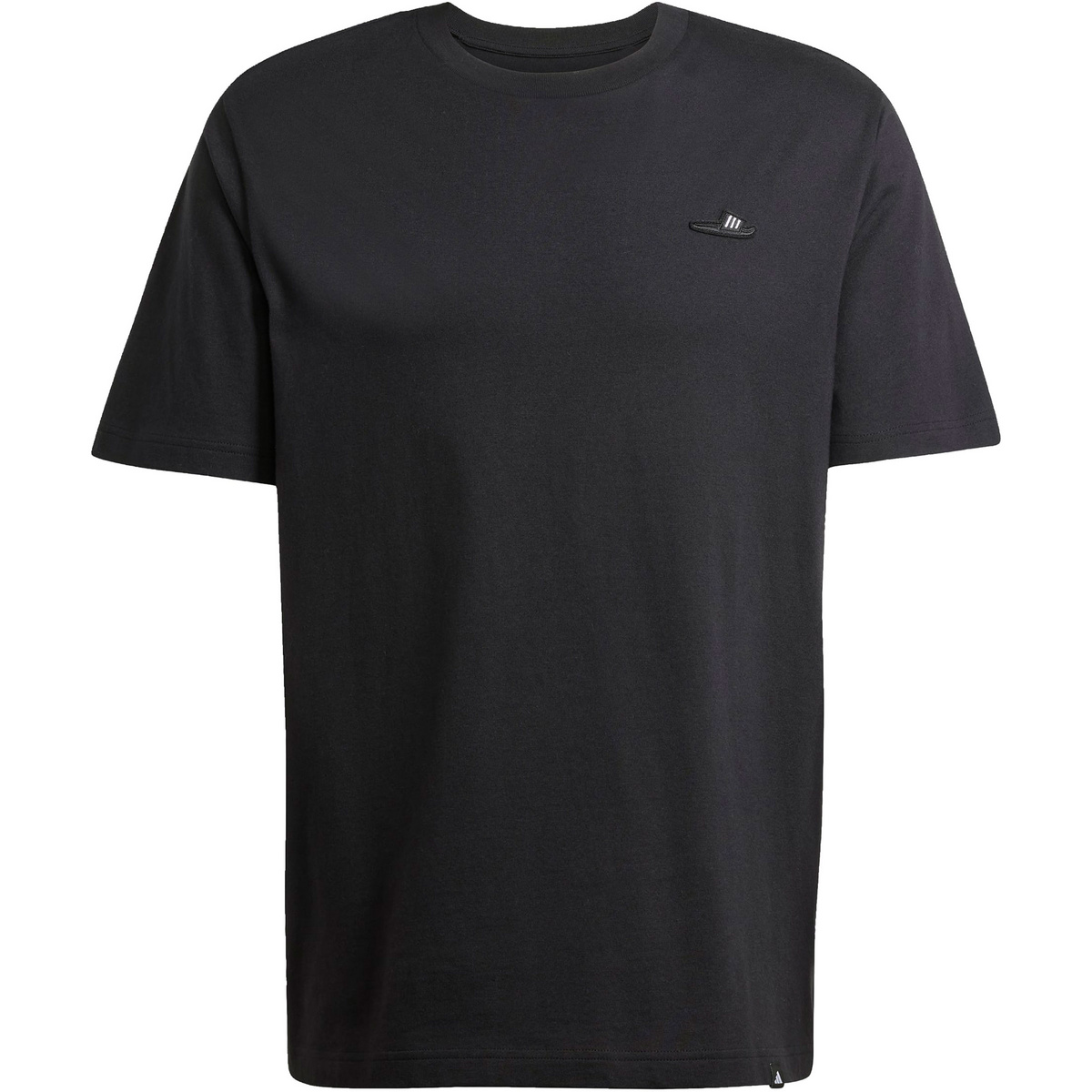 adidas Herren Lounge Slide Graphic T-Shirt (Größe L, schwarz)