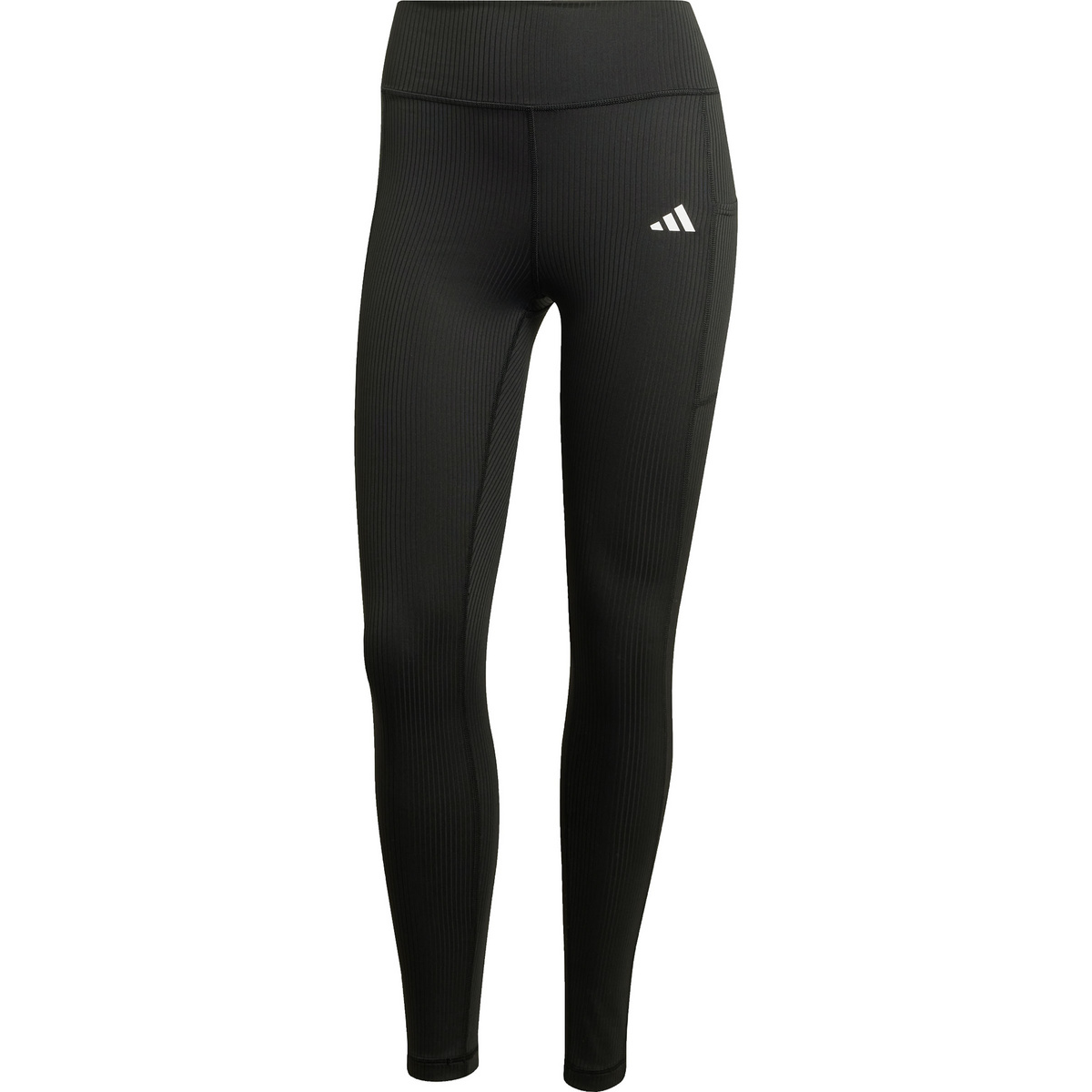 adidas Femme Cuissards Optime Rib 7/8 (taille XS, Noir)