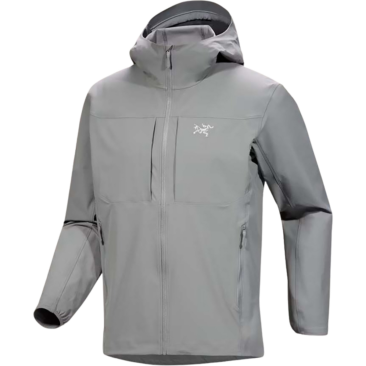 Arcteryx Herren Gamma Hoodie Jacke (Größe XL, grau)