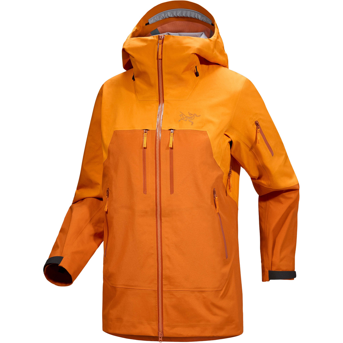 Arcteryx Damen Rush Jacke (Größe S, orange)
