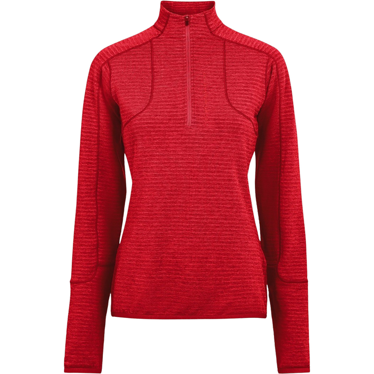 Image of The Mountain Studio Donna Pullover Light Tech Fleece Half Zip