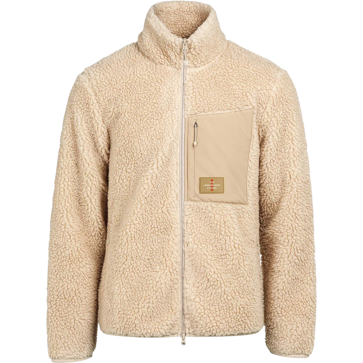 Image of The Mountain Studio Herren Soft Wool Pile Jacke