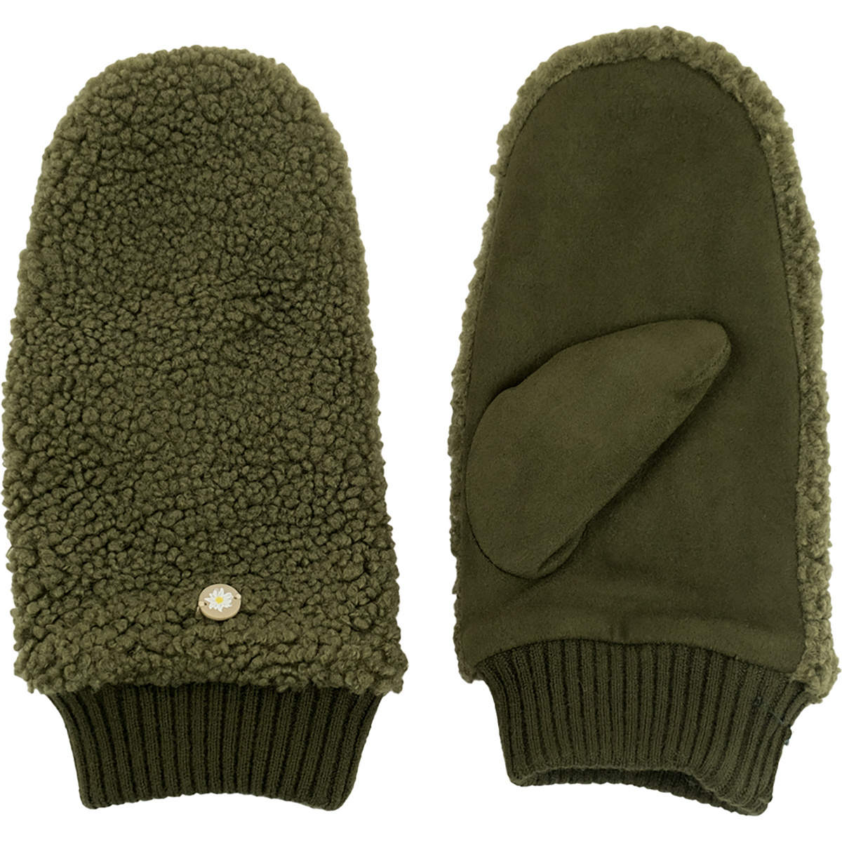 Image of Bavarian Caps Damen Sherpa Edelweiß Handschuhe