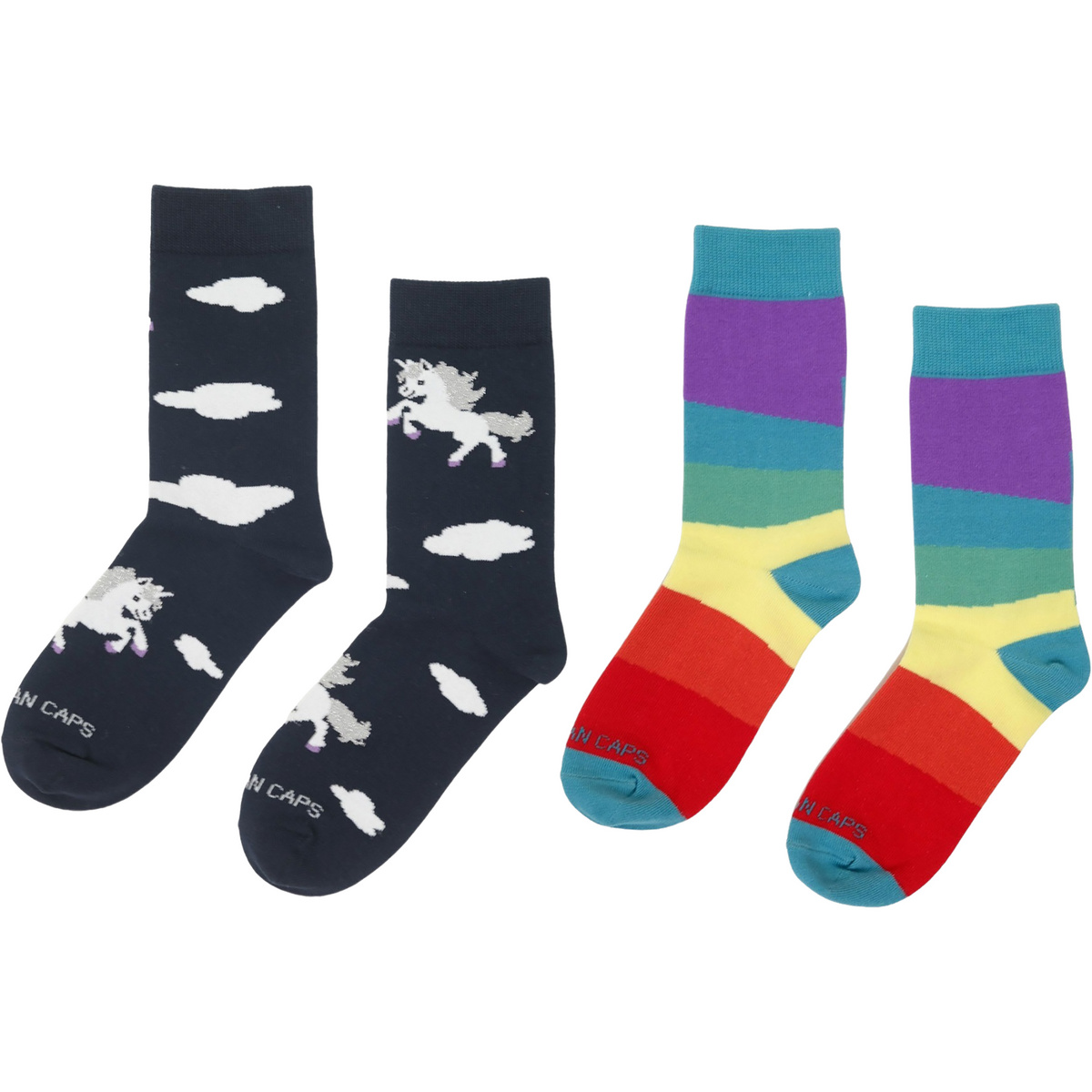 Image of Bavarian Caps Bambino Calzini Einhorn 2er Pack