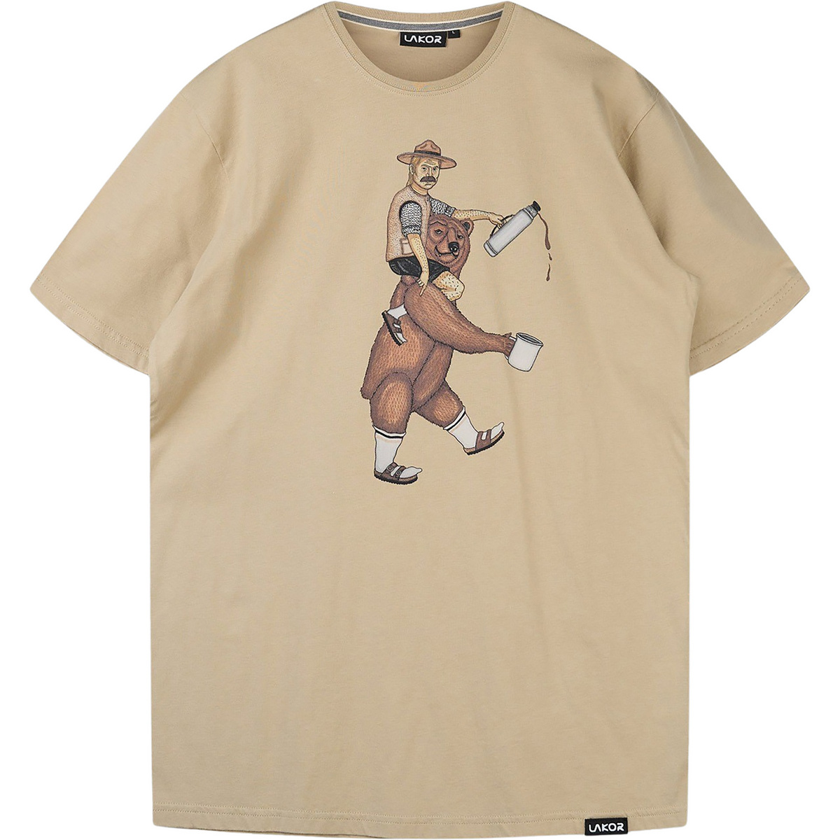 Image of Lakor Herren Nordic Über T-Shirt
