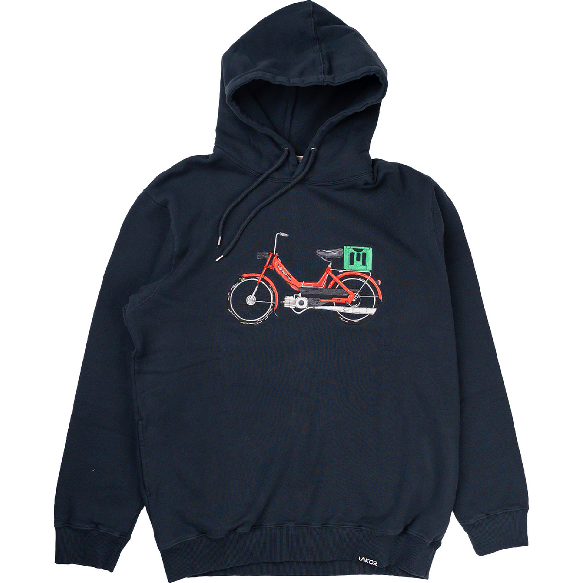 Image of Lakor Uomo Felpa con cappuccio Red Maxi