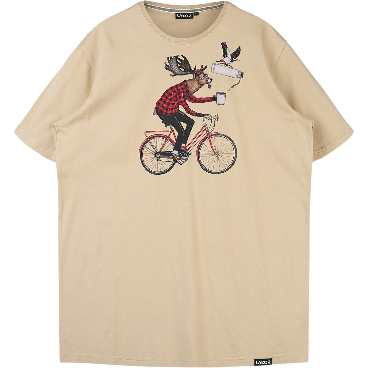 Image of Lakor Uomo Maglietta Off to Work