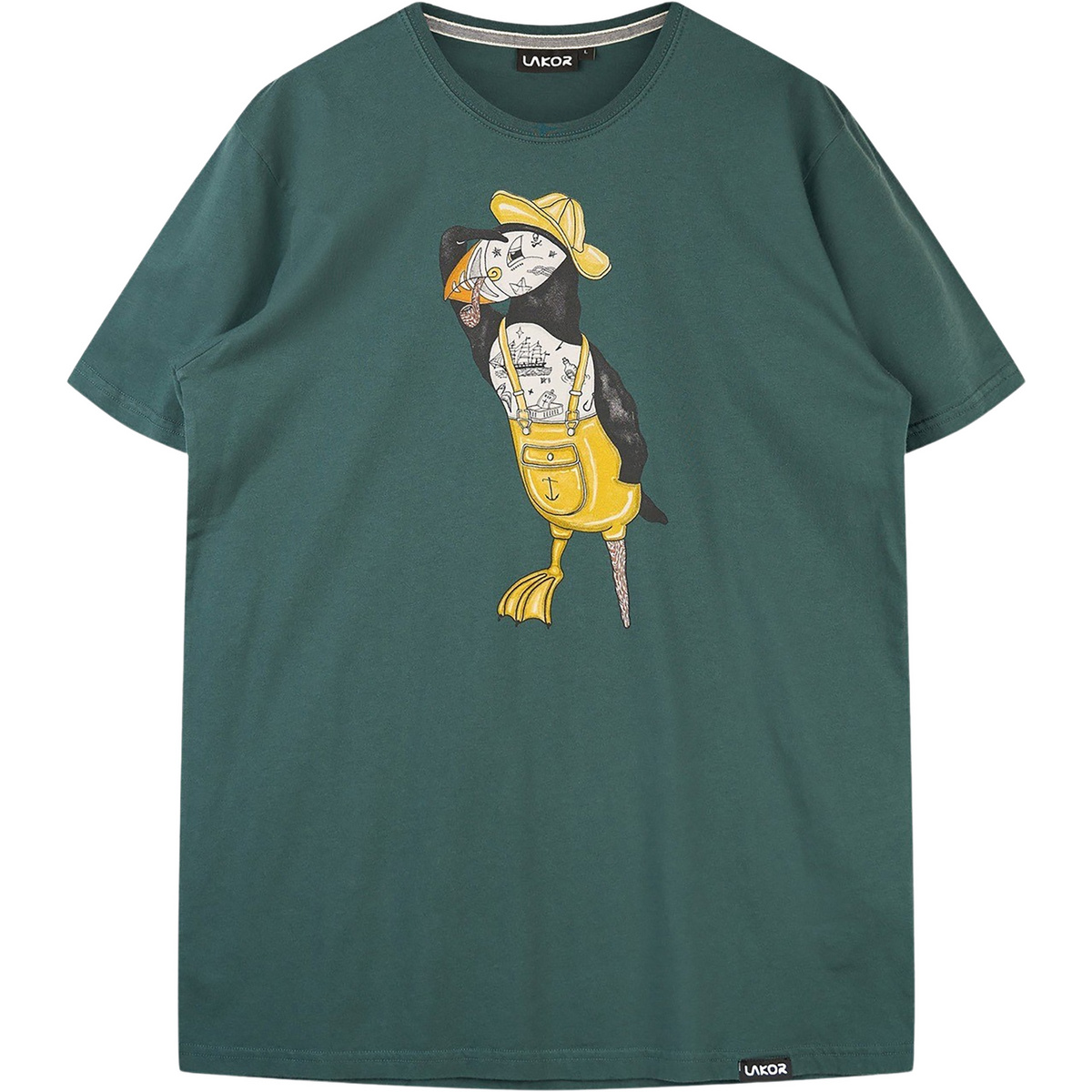 Image of Lakor Uomo Maglietta Seaparrot Seaman