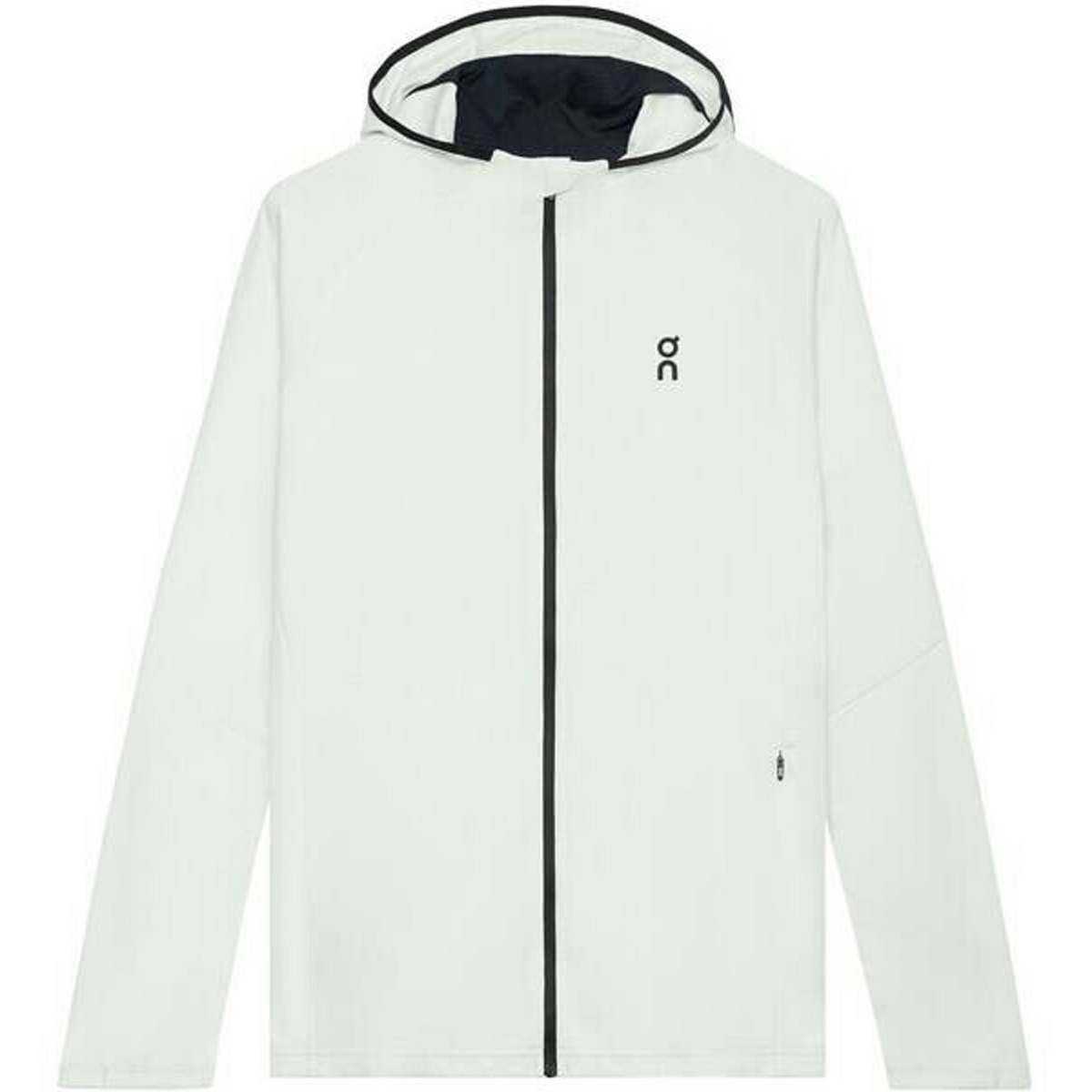 On Damen Climate Zip Hoodie Jacke (Größe L, weiss)