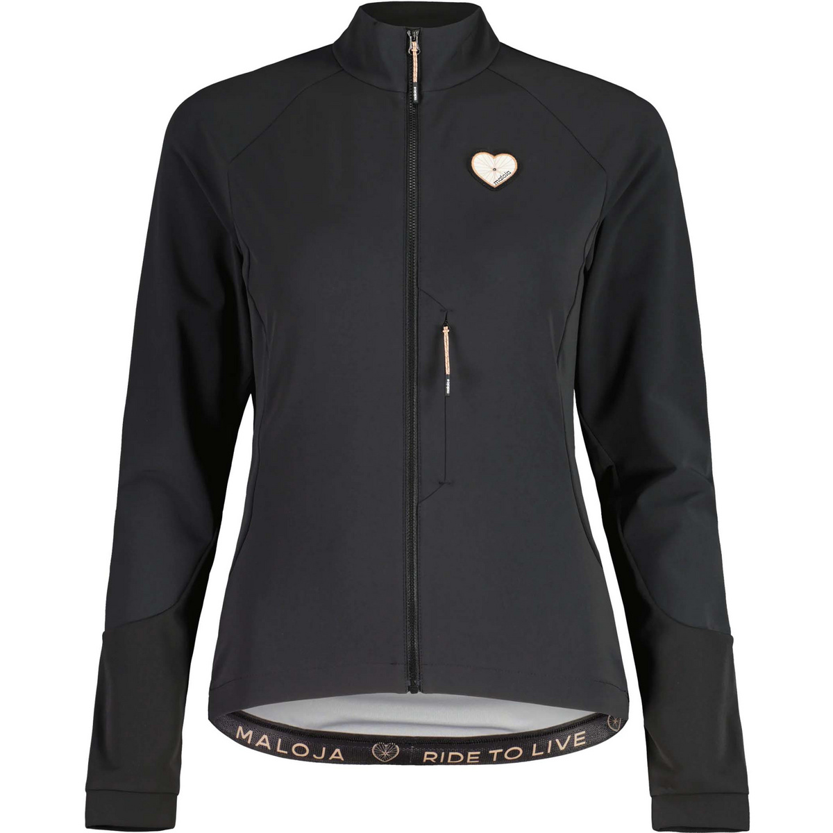 Maloja Damen FarnM. Jacke (Größe L, schwarz)