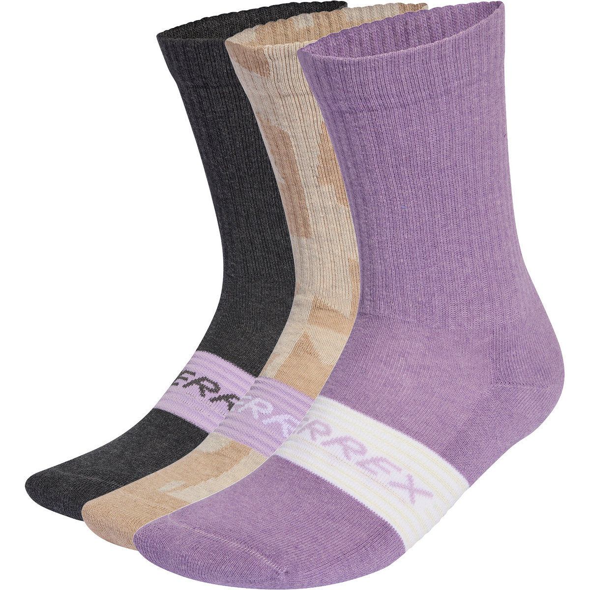 adidas Terrex Herren Multi 3er Pack Socken (Größe 34 , mehrfarbig)