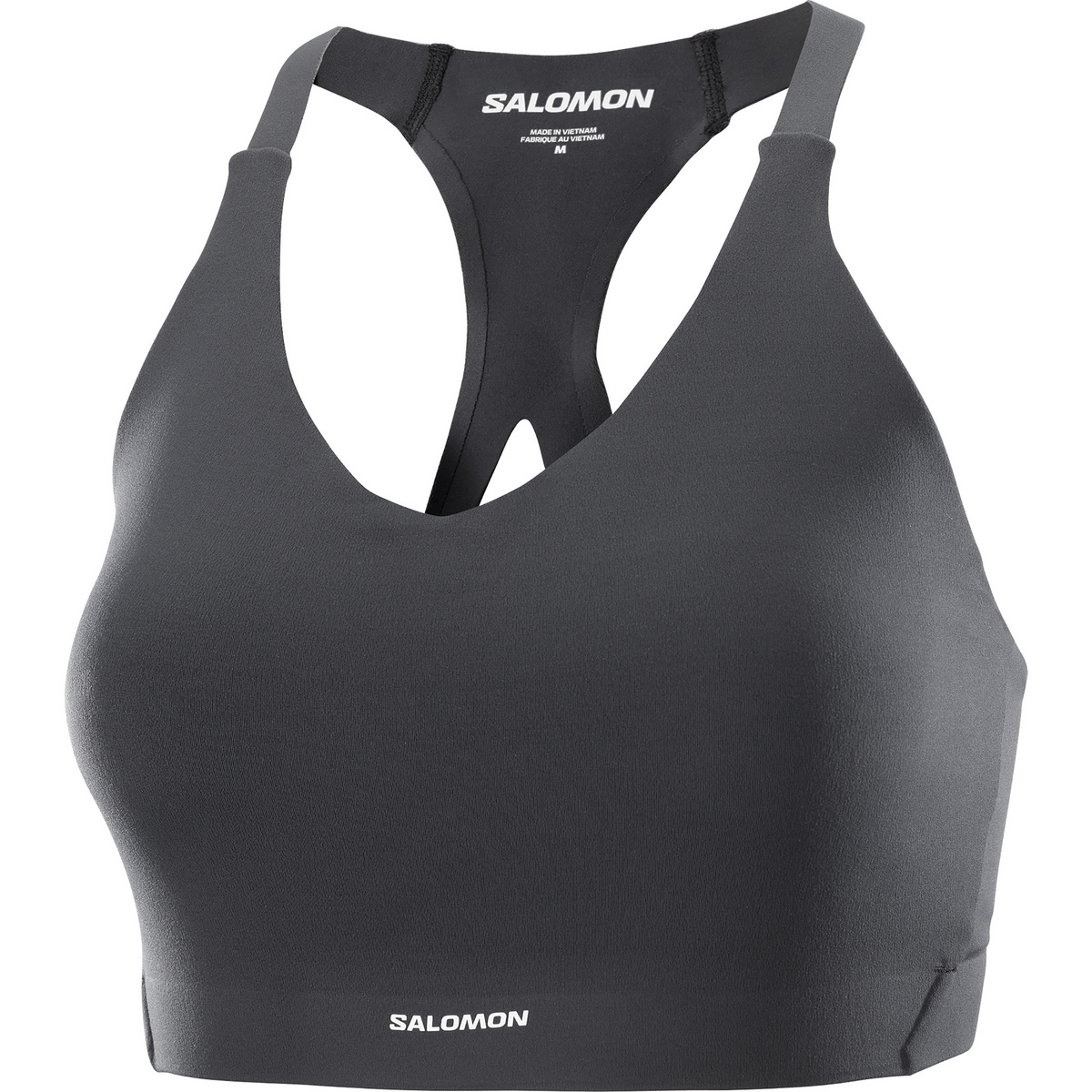Salomon Damen SHKout Bliss Sport BH (Größe XL, grau)