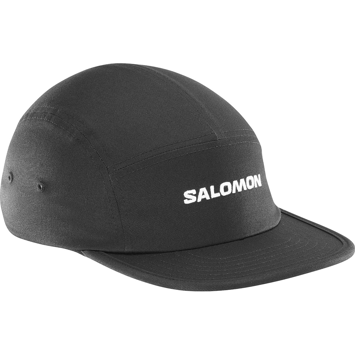 Salomon 5 Panel Logo Cap (Größe M , schwarz)
